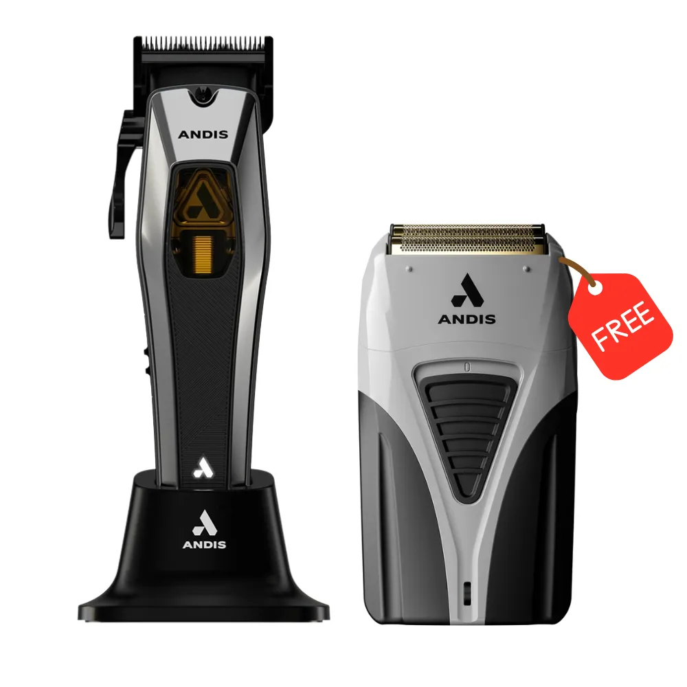 ANDIS RECON CORDLESS CLIPPER + FREE PROFOIL SHAVER | 562257+17255